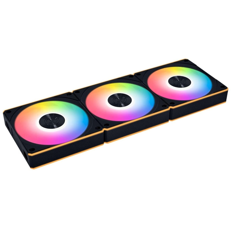 LIAN LI UNI FAN CL WIRELESS 120 TRIPLE PACK - BLACK (G99.12CL1W3B.IN) - SWIFT PERIPHERALS1095344