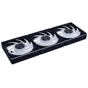 LIAN LI UNI FAN CL WIRELESS 120 TRIPLE PACK - BLACK (G99.12CL1W3B.IN) - SWIFT PERIPHERALS1095344