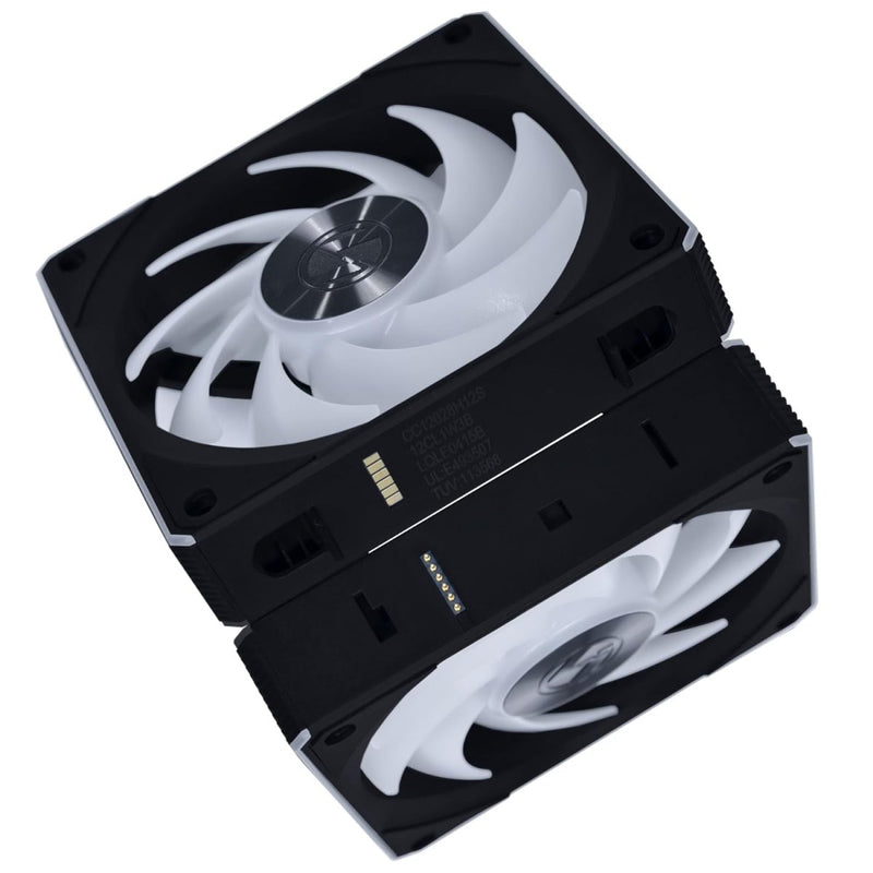 LIAN LI UNI FAN CL WIRELESS 120 TRIPLE PACK - BLACK (G99.12CL1W3B.IN) - SWIFT PERIPHERALS1095344