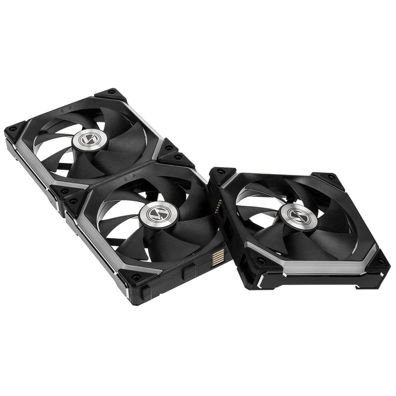 LIAN LI UNI FAN SL 120 3X120MM RGB CASE FAN/COOLER FOR PC - BLACK G99.12SL1W3B.IN - SWIFT PERIPHERALS1092149