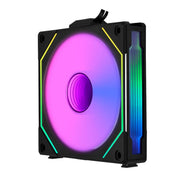LIAN LI UNI FAN SL - INF REVERSE BLADE 120 INFINITY MIRROR 120MM ARGB SINGLE PACK CASE FAN, BLACK - G99.12RSLIN1B.IN - SWIFT PERIPHERALS1094403