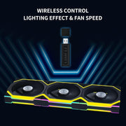 LIAN LI UNI FAN SL - WIRELESS 120 - TRIPLE PACK (REVERSE BLADE) PERFORMANCE ARGB FAN G99.12RSL1W3B.IN - SWIFT PERIPHERALS1092267
