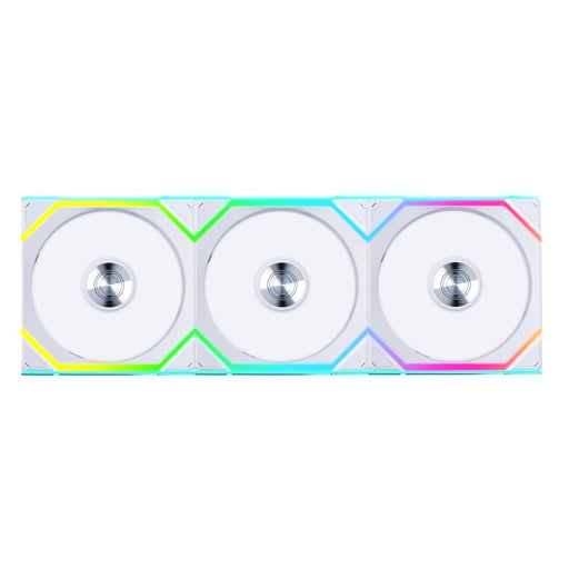 LIAN LI UNI FAN SL WIRELESS 3 X 120MM KIT CASE FAN I COOLER - WHITE I WITH REVERSE BLADE G99.12RSL1W3W.IN - SWIFT PERIPHERALS1093197