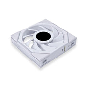 LIAN LI UNI FAN TL LCD ARGB WHITE 120MM CABINET FAN (TRIPLE PACK) - SWIFT PERIPHERALS1091073