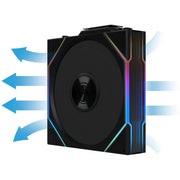 LIAN LI UNI FAN TL - WIRELESS 120 - TRIPLE PACK BLACK G99.12TL1W3B.IN - SWIFT PERIPHERALS1092152