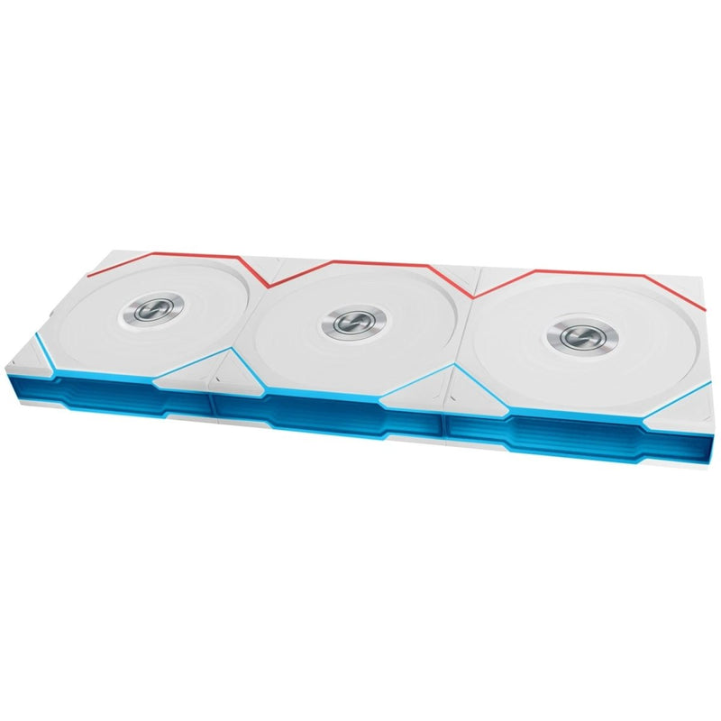 LIAN LI UNI FAN TL - WIRELESS 120 - TRIPLE PACK WHITE G99.12TL1W3W.IN - SWIFT PERIPHERALS1092154