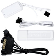 LIAN LI UNI FAN TL - WIRELESS 120 - TRIPLE PACK WHITE G99.12TL1W3W.IN - SWIFT PERIPHERALS1092154