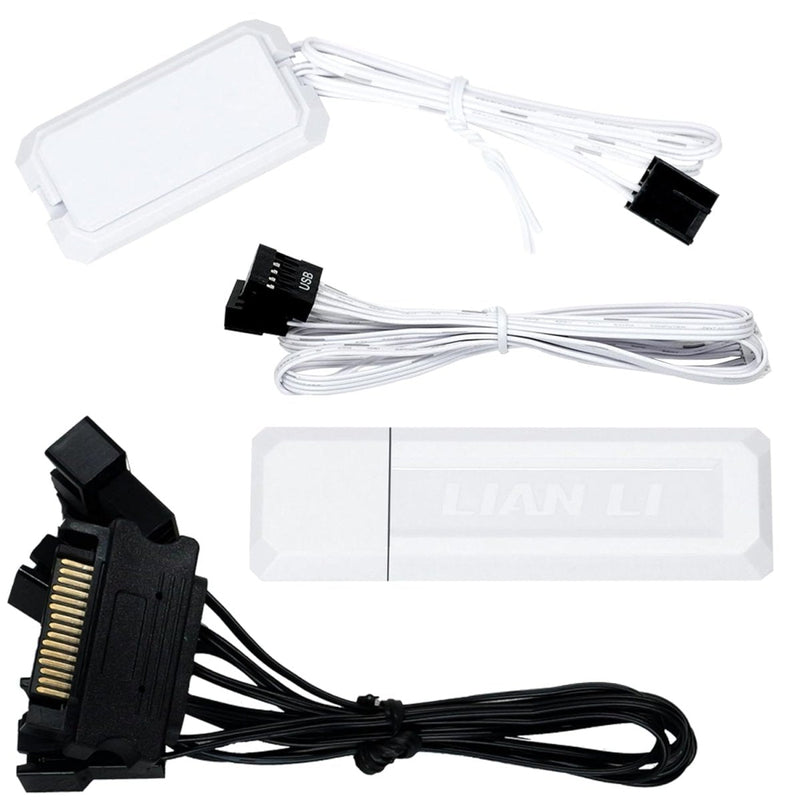 LIAN LI UNI FAN TL - WIRELESS 120 - TRIPLE PACK WHITE G99.12TL1W3W.IN - SWIFT PERIPHERALS1092154