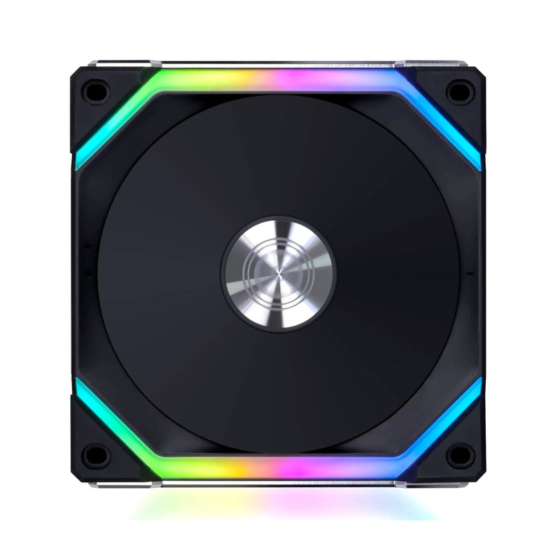 LIAN LI UNI SL120 V2 ARGB CABINET FAN TRIPLE PACK BLACK - SWIFT PERIPHERALS1083538