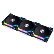 LIAN LI UNI SL120 V2 ARGB CABINET FAN TRIPLE PACK BLACK - SWIFT PERIPHERALS1083538