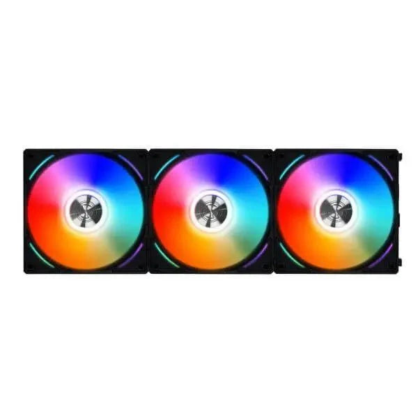 LIAN LI UNIFAN AL120 ARGB CABINET FAN TRIPLE PACK BLACK - SWIFT PERIPHERALS105305