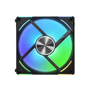 LIAN LI UNIFAN AL120 V2 CABINET FAN TRIPLE PACK BLACK - SWIFT PERIPHERALS1085080