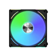 LIAN LI UNIFAN AL120 V2 CABINET FAN TRIPLE PACK BLACK - SWIFT PERIPHERALS1085080
