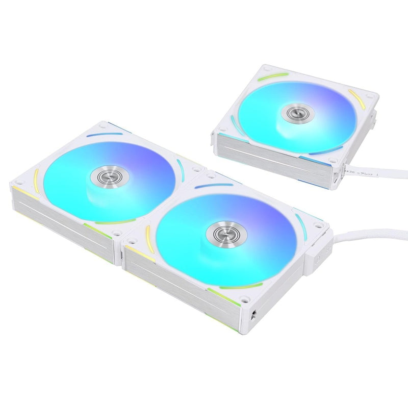 LIAN LI UNIFAN AL120 V2 CABINET FAN TRIPLE PACK WHITE - SWIFT PERIPHERALS1085081