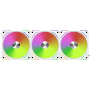 LIAN LI UNIFAN AL120 V2 CABINET FAN TRIPLE PACK WHITE - SWIFT PERIPHERALS1085081