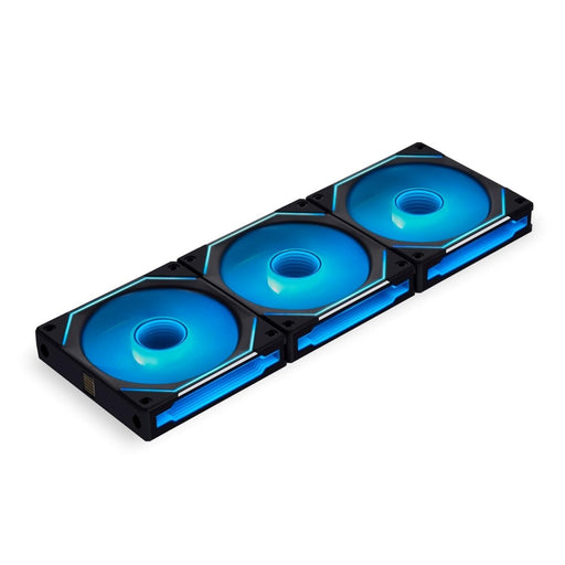 LIAN LI UNIFAN SL120 INFINITY CABINET FAN TRIPLE PACK BLACK - SWIFT PERIPHERALS1085075