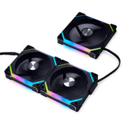 LIAN LI UNIFAN SL120 V2 ARGB CABINET FAN TRIPLE PACK BLACK - SWIFT PERIPHERALS1085078