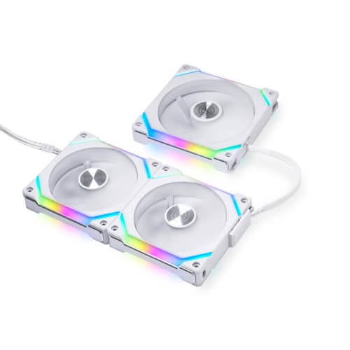 LIAN LI UNIFAN SL120 V2 ARGB CABINET FAN TRIPLE PACK WHITE - SWIFT PERIPHERALS1085079