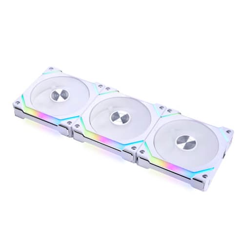 LIAN LI UNIFAN SL120 V2 ARGB CABINET FAN TRIPLE PACK WHITE - SWIFT PERIPHERALS1085079