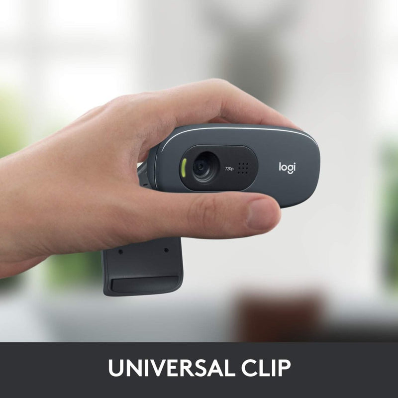 LOGITECH C270 HD DIGITAL WEBCAM - SWIFT PERIPHERALS107411