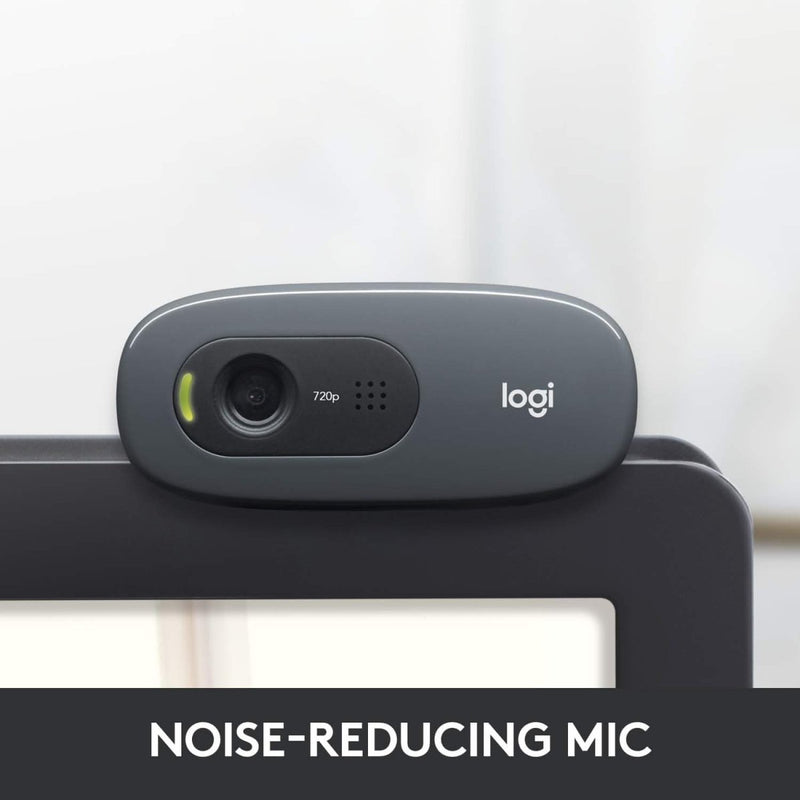LOGITECH C270 HD DIGITAL WEBCAM - SWIFT PERIPHERALS107411