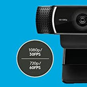 LOGITECH C922 PRO STREAM WEBCAM - SWIFT PERIPHERALS107469