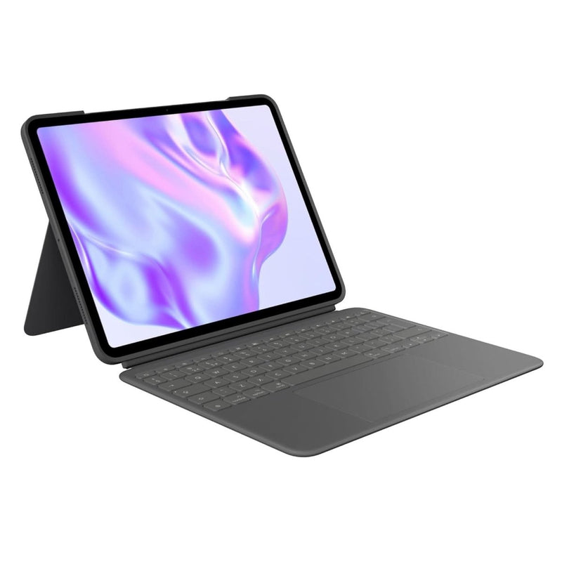 LOGITECH COMBO TOUCH IPAD PRO 13 - INCH (M4)(2024) KEYBOARD CASE GRAPHITE - SWIFT PERIPHERALS1092342