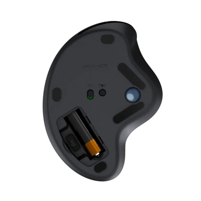 Logitech Ergo M575 Wireless Bluetooth Trackball Mouse for Windows and Mac - Black - SWIFT PERIPHERALS910-005873
