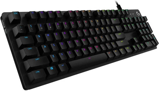 LOGITECH G 512 RGB BACKLIT MECHANICAL WIRED GAMING KEYBOARD WITH GX BLUE - SWIFT PERIPHERALS1092300