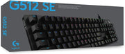 LOGITECH G 512 RGB BACKLIT MECHANICAL WIRED GAMING KEYBOARD WITH GX BLUE - SWIFT PERIPHERALS1092300