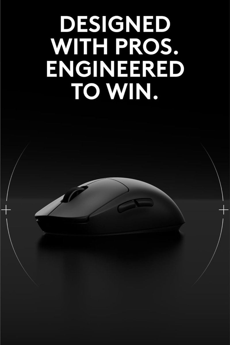 LOGITECH G PRO 2 LIGHTSPEED WIRELESS GAMING MOUSE (BLACK) - SWIFT PERIPHERALS1091277