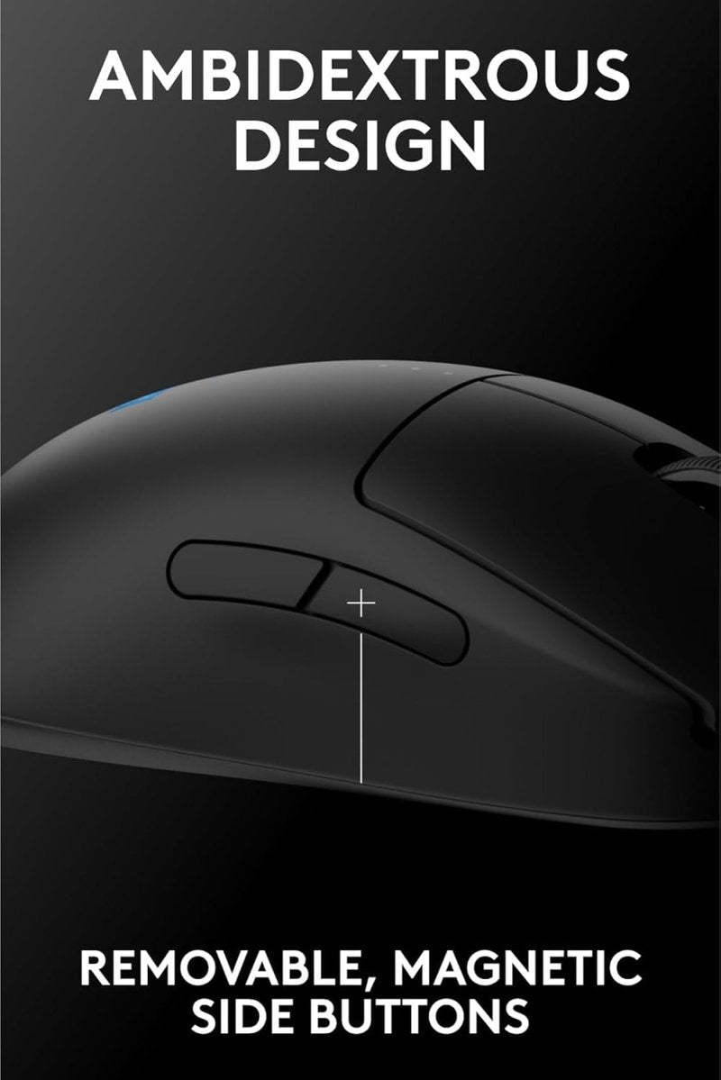 LOGITECH G PRO 2 LIGHTSPEED WIRELESS GAMING MOUSE (BLACK) - SWIFT PERIPHERALS1091277