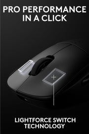 LOGITECH G PRO 2 LIGHTSPEED WIRELESS GAMING MOUSE (BLACK) - SWIFT PERIPHERALS1091277