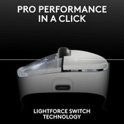 LOGITECH G PRO X SUPERLIGHT 2 DEX LIGHTSPEED WIRELESS GAMING MOUSE WHITE - SWIFT PERIPHERALS