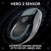 LOGITECH G PRO X SUPERLIGHT 2 DEX LIGHTSPEED WIRELESS GAMING MOUSE WHITE - SWIFT PERIPHERALS
