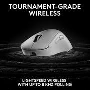 LOGITECH G PRO X SUPERLIGHT 2 DEX LIGHTSPEED WIRELESS GAMING MOUSE WHITE - SWIFT PERIPHERALS