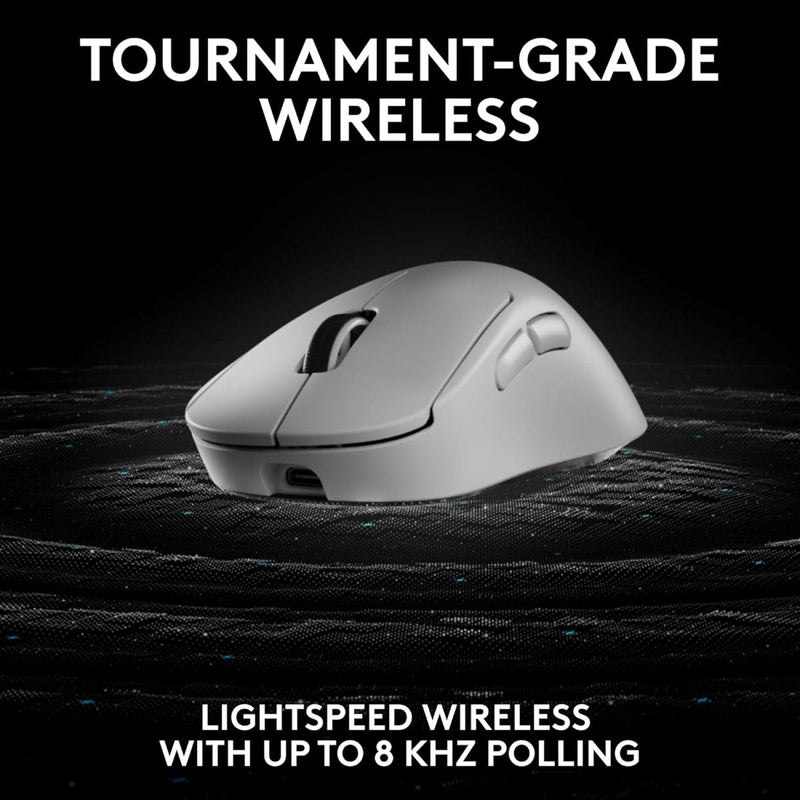 LOGITECH G PRO X SUPERLIGHT 2 DEX LIGHTSPEED WIRELESS GAMING MOUSE WHITE - SWIFT PERIPHERALS