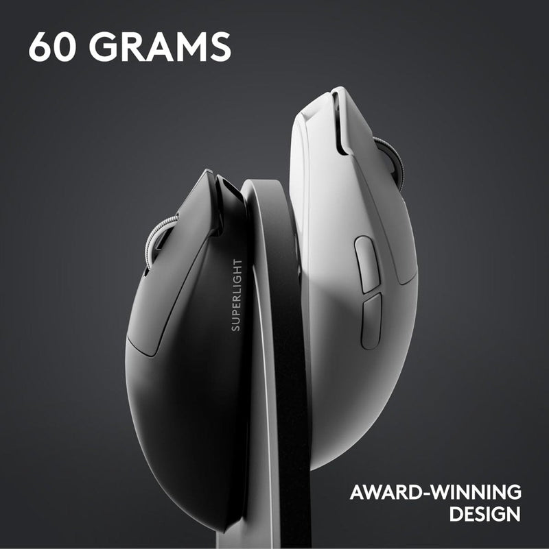LOGITECH G PRO X SUPERLIGHT 2 MOUSE (WHITE) - SWIFT PERIPHERALS1088359