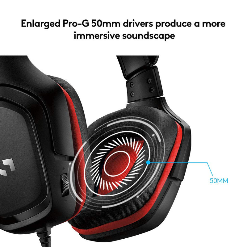 LOGITECH G331 GAMING HEADSET - SWIFT PERIPHERALS1090321