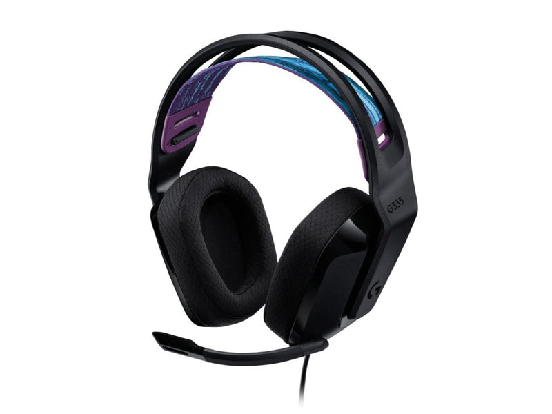 LOGITECH G335 WIRED GAMING HEADPHONE - BLACK - SWIFT PERIPHERALS1091103