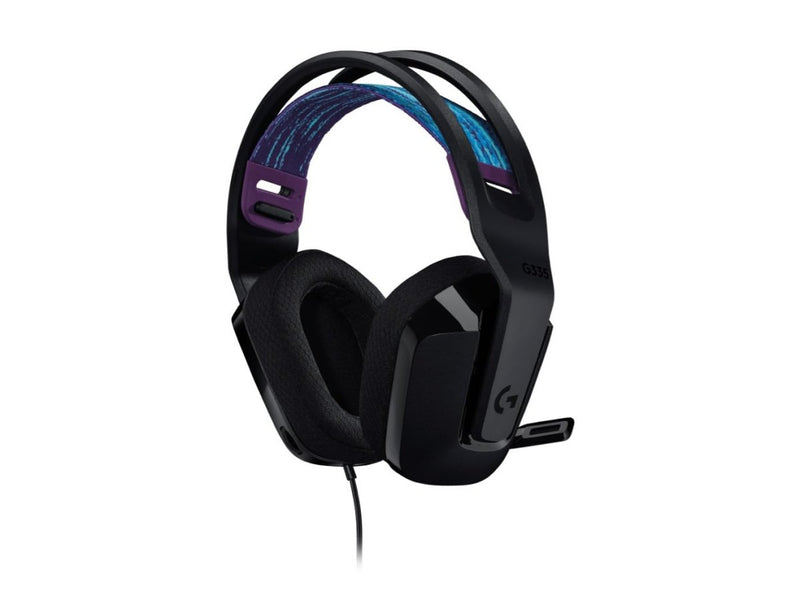 LOGITECH G335 WIRED GAMING HEADPHONE - BLACK - SWIFT PERIPHERALS1091103