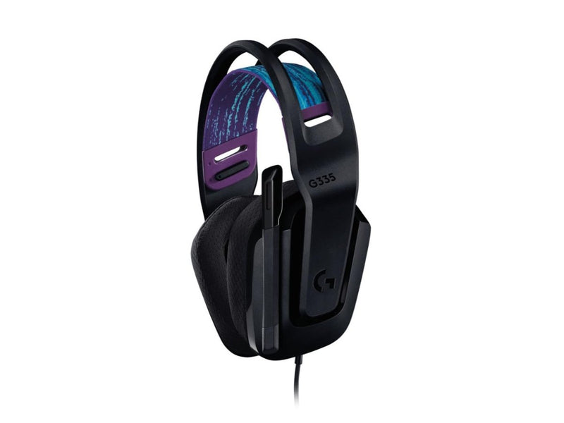 LOGITECH G335 WIRED GAMING HEADPHONE - BLACK - SWIFT PERIPHERALS1091103