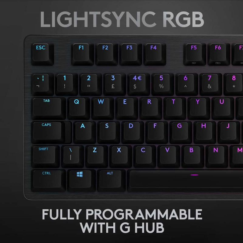 LOGITECH G512 MECHANICAL GAMING KEYBOARD - SWIFT PERIPHERALS100987