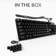 LOGITECH G512 MECHANICAL GAMING KEYBOARD - SWIFT PERIPHERALS100987