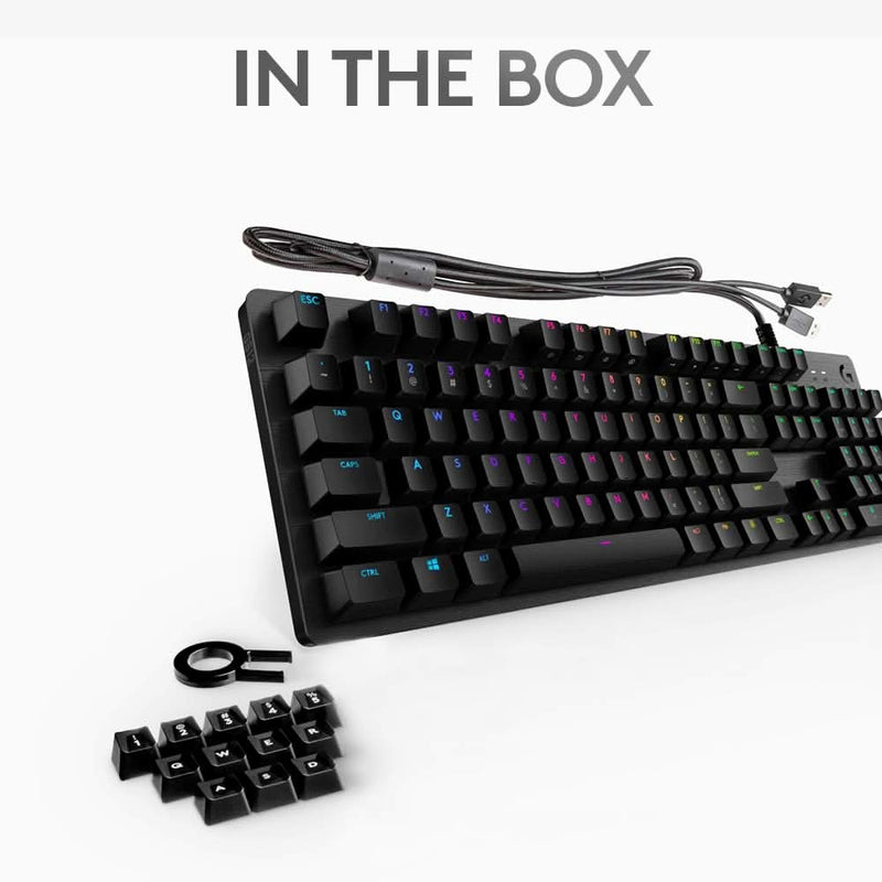 LOGITECH G512 MECHANICAL GAMING KEYBOARD - SWIFT PERIPHERALS100987