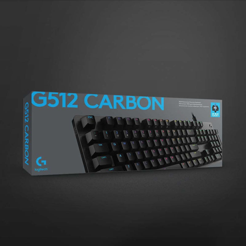 LOGITECH G512 MECHANICAL GAMING KEYBOARD - SWIFT PERIPHERALS100987