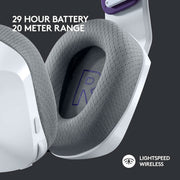 LOGITECH G733 LIGHTSPEED WIRELESS RGB HEADPHONES WHITE - SWIFT PERIPHERALS1092114