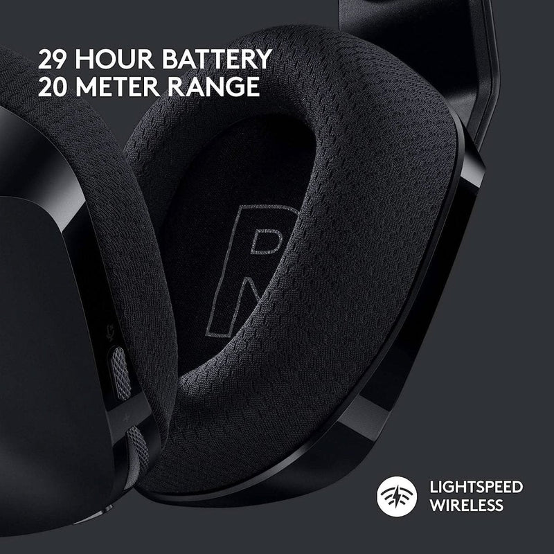LOGITECH G733 RGB WIRELESS GAMING HEADPHONE BLACK - SWIFT PERIPHERALS1085313