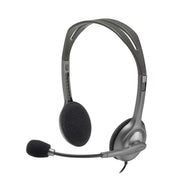 LOGITECH H110 WIRED HEADPHONES WITH MIC - SWIFT PERIPHERALS108000