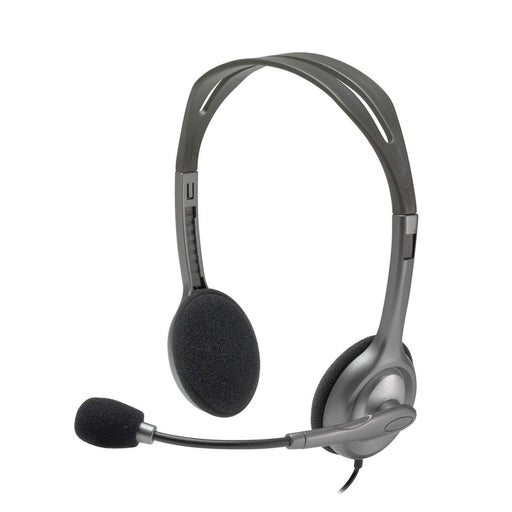 LOGITECH H110 WIRED HEADPHONES WITH MIC - SWIFT PERIPHERALS108000